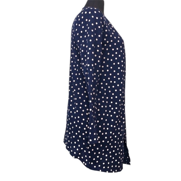 Set of 2 Bundle Chico’s Cardigan Long Sleeve Striped Polka Dots – Size 0 / Small - Picture 4 of 16